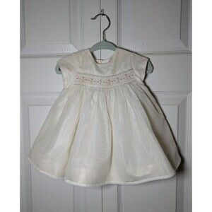 Bonpoint Maruska Smocked Dress - 6m - Christening / Special Occasion orig $580